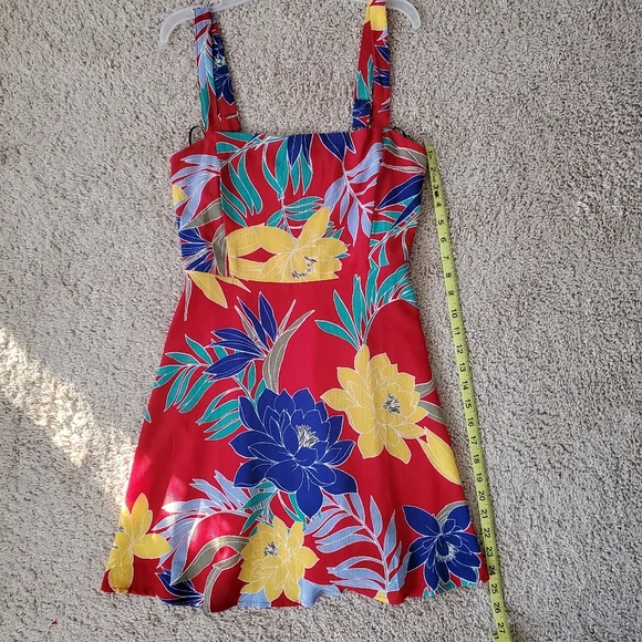 Forever 21 Colorful Mini Dress Size Medium - Picture 4 of 5
